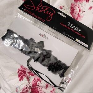 ▪️6/$25▪️ NIP Shirley of Hollywood Black Leg Garter